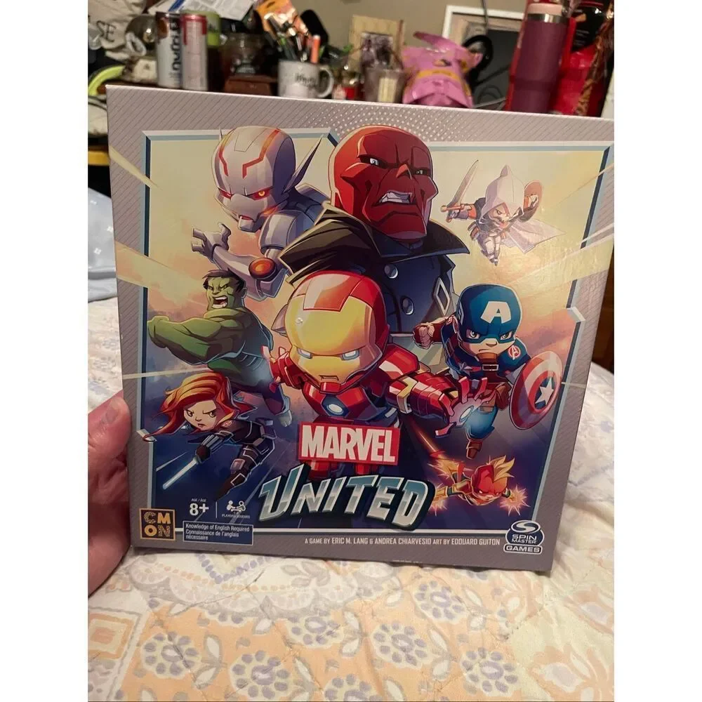 New CMON Marvel United Strategy Game Board Complete Game Set
